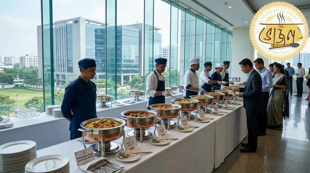 corporate catering salt lake it park newbhojon